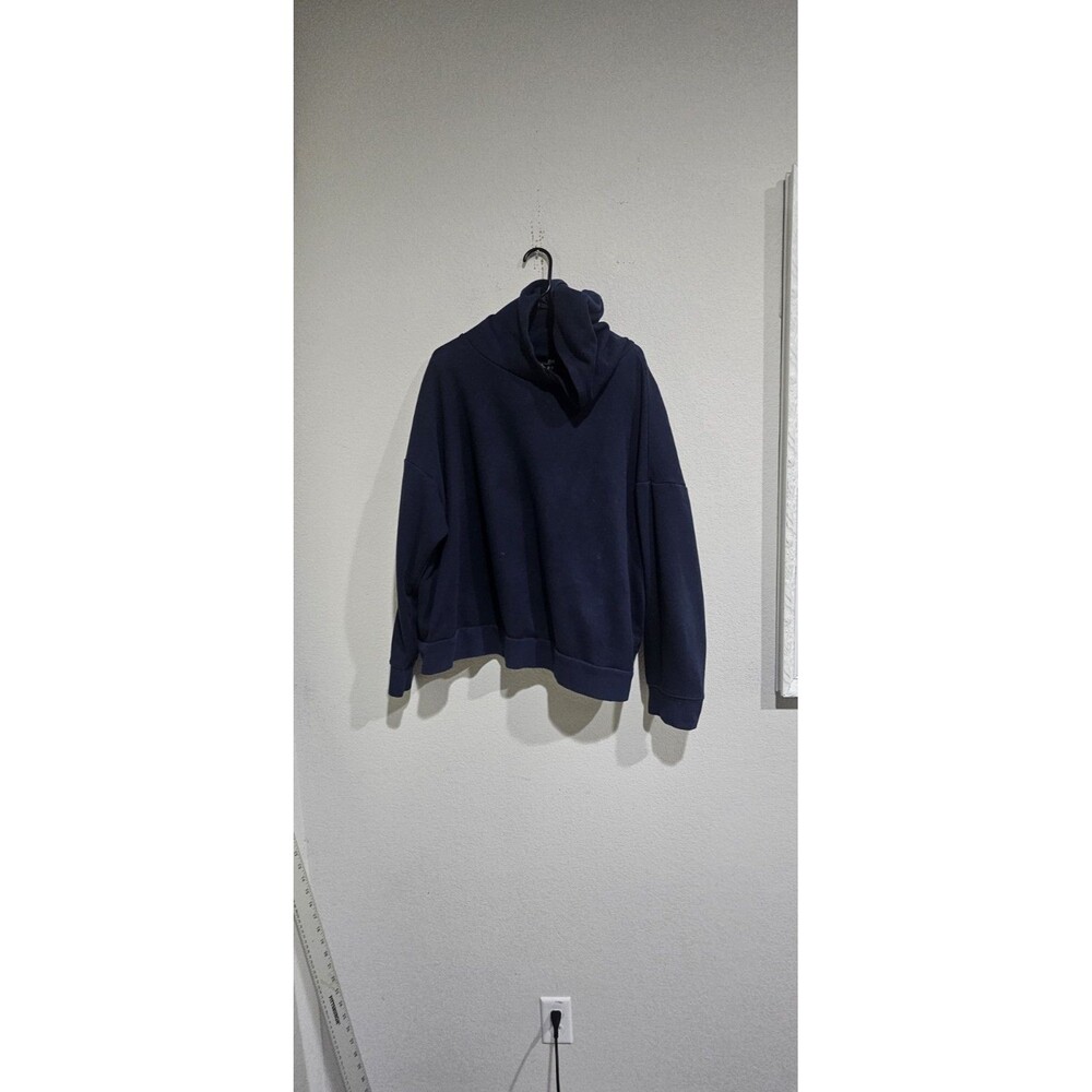 Fabletics Pullover Blue Athletic Knit Hoodie Swea… - image 1